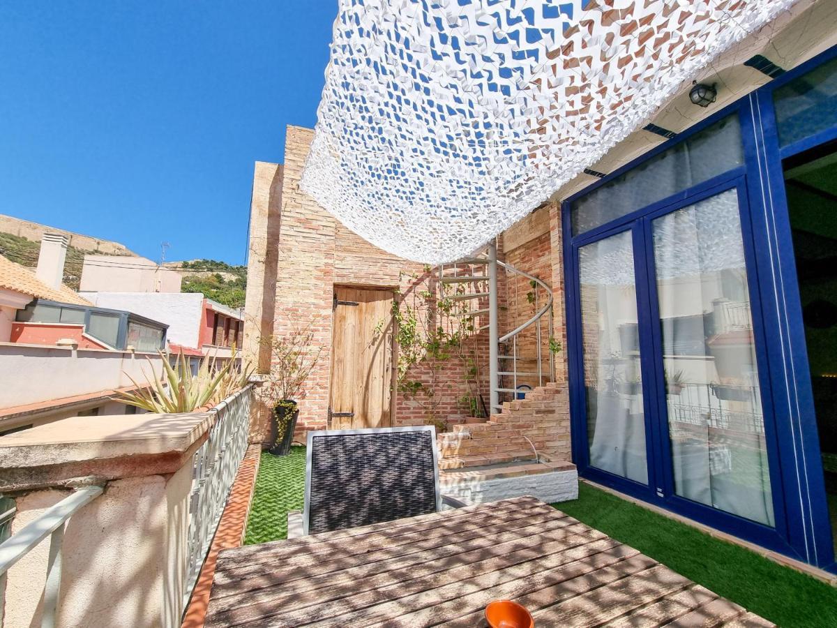 Penthouse. Old City Alicante Luaran gambar